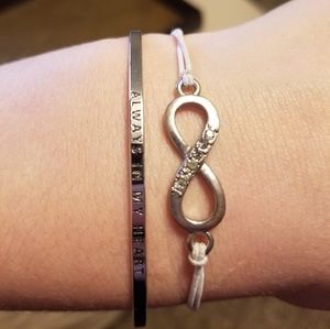 Sterling Silver Bracelet Set